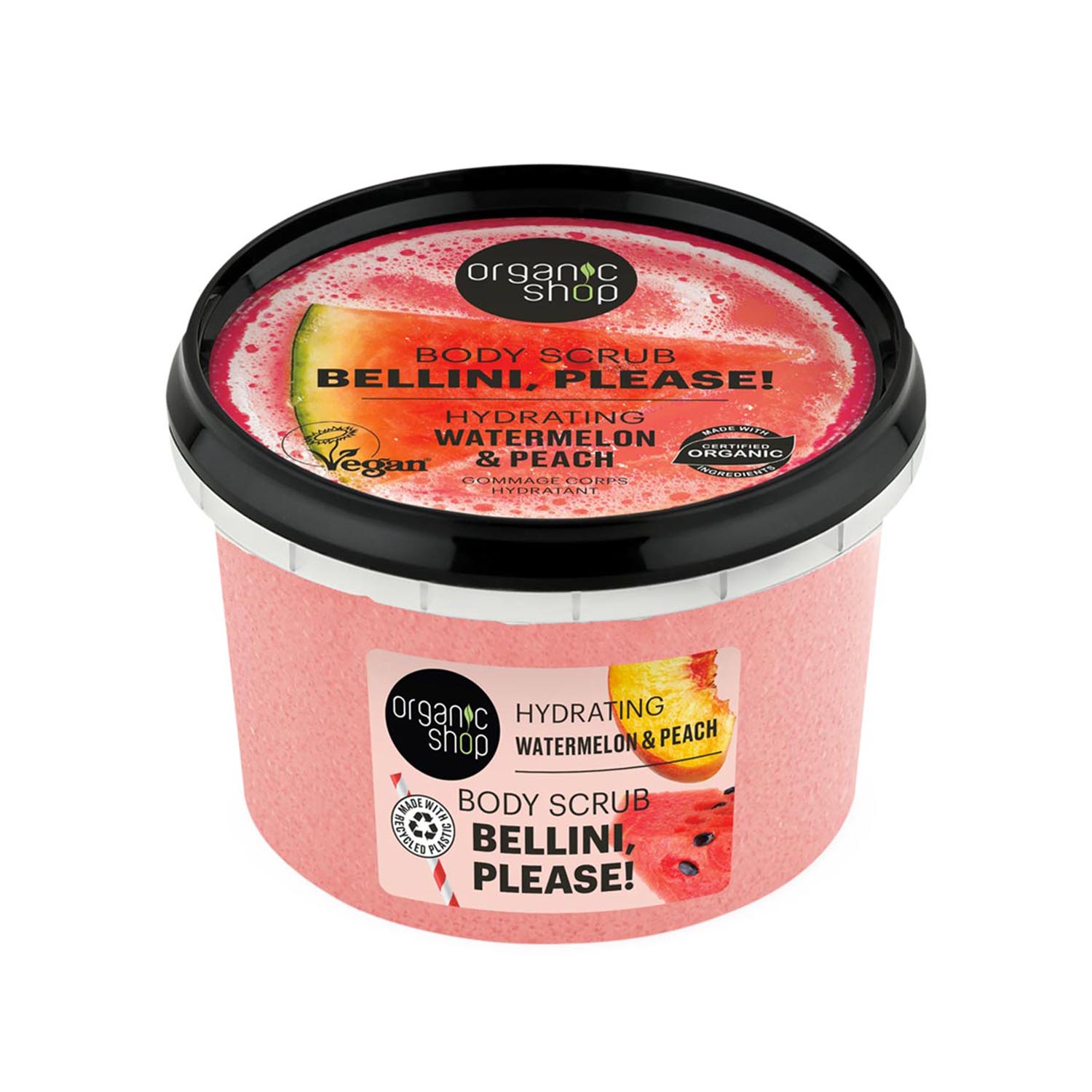 Organic Shop Hydrating Exfoliante Corporal Sandia 1Un